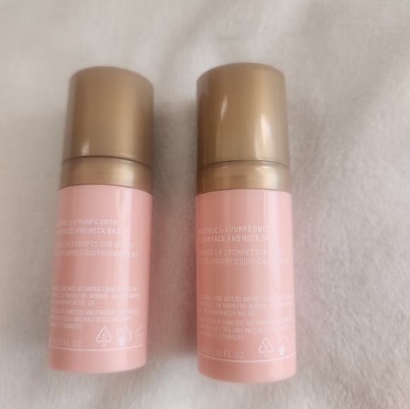 Biossance Squalane + Vitamin C Dark Spot Serum 0.33 oz Small Sample Lot Of 2 New - Picture 3 of 4